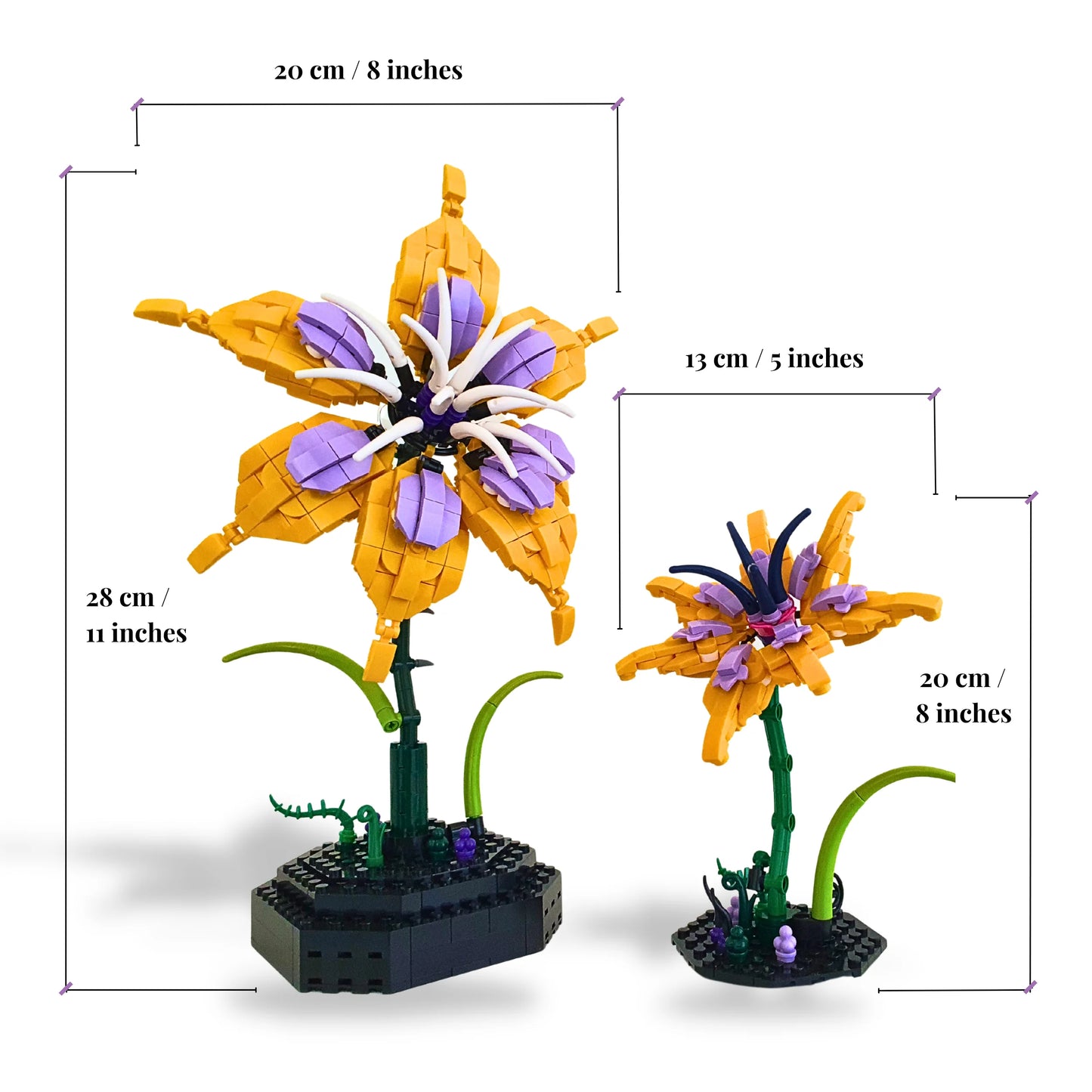 The Glowbelle™ Lily Duo Brick Set