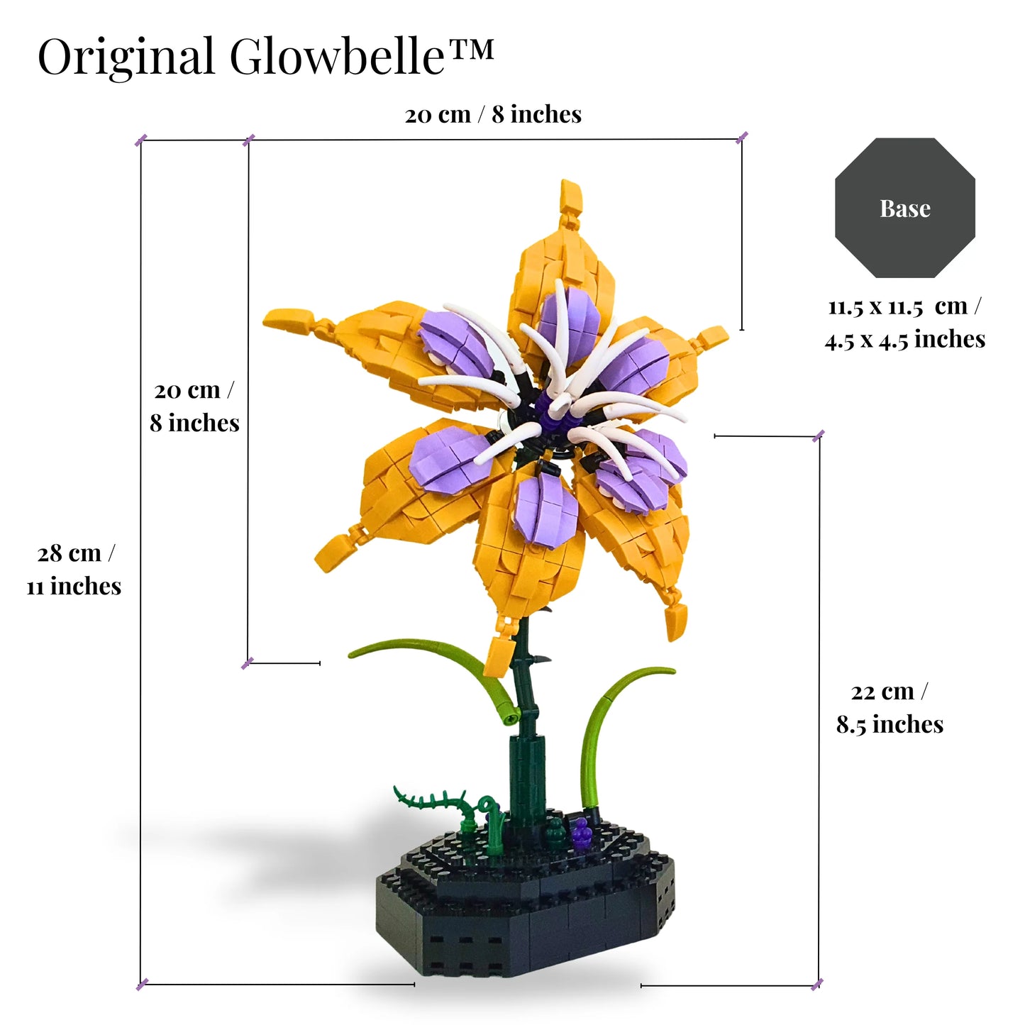 The Glowbelle™ Lily Duo Brick Set