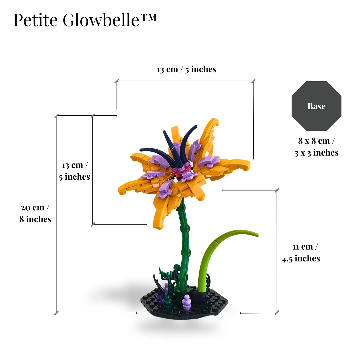 The Glowbelle™ Lily Duo Brick Set